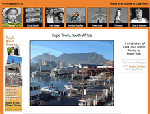 Tablet Screenshot of capetown.at